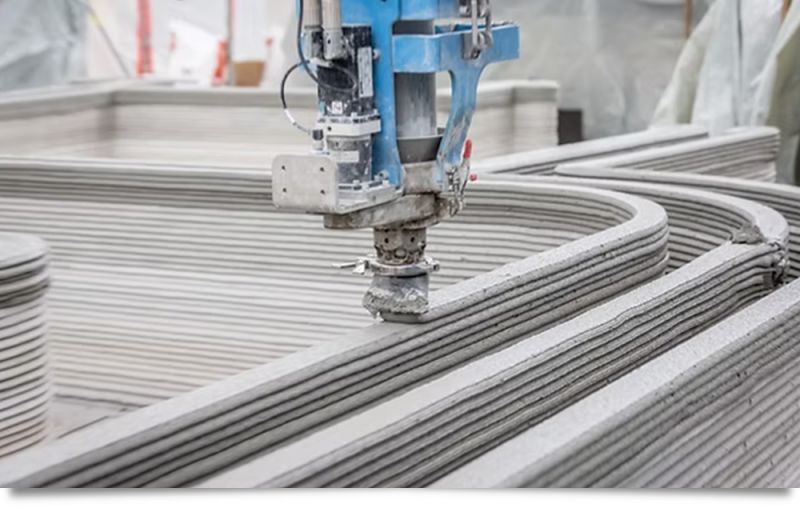 3D-Betondruck (Foto: PERI Deutschland)